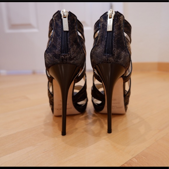 Jimmy Choo Collar Sandals - Picture 8 of 14